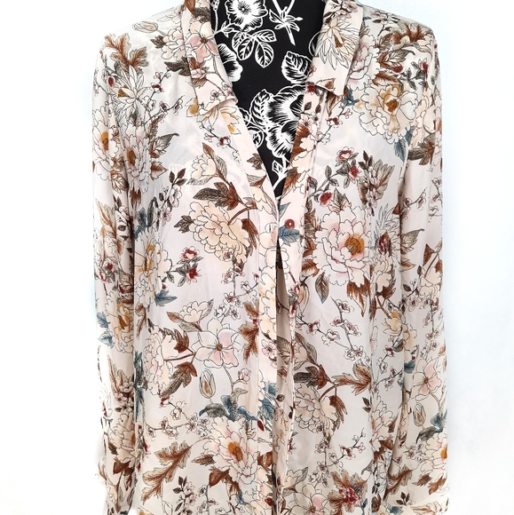 Zara Floral Shirt - Picture 2 of 4